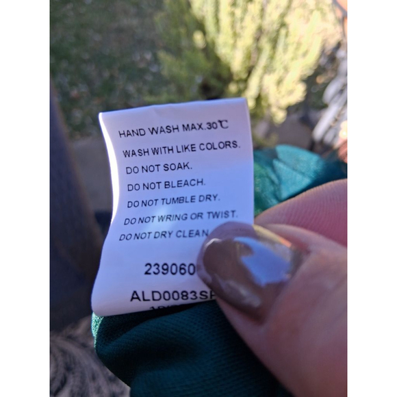 ALISA&LEO Sequin Mermaid Dress Dark Green Size 11 Y Formal Prom Party Sweet 16 - Picture 9 of 10